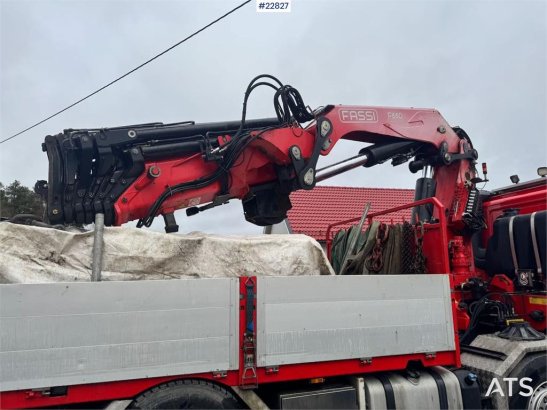 DAF CF85 8x4 crane truck with 66 t/m Fassi crane crane CF85 8x4 crane truck with 66 t/m Fassi crane crane 2013 2 Crane tru...