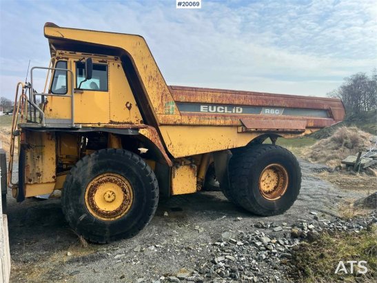 Euclid R60 Dump Truck Rep. object Euclid R60 Dump Truck Rep. object 1998 2 Dump Truck image 44