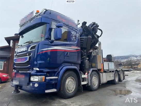 Scania R580 8x2 crane truck – 80 t/m Fassi crane with jib R580 8x2 crane truck – 80 t/m Fassi crane with jib 2016 2 Crane ...