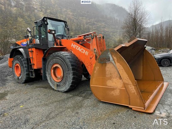Hitachi zw370-6 Wheel loader w/ scale, printer and bucket 10071 2019 2 Wheel Loaders image 41