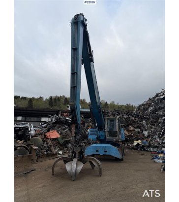 Fuchs MHL 350 wheeled excavator with elevating cab and g Fuchs MHL 350 wheeled excavator with elevating cab and g 2011 2 W...