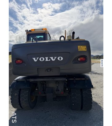 Volvo EW140C hjulgraver m/rotortilt, hengerfeste og sent EW140C hjulgraver m/rotortilt, hengerfeste og sent 2009 2 Wheeled...