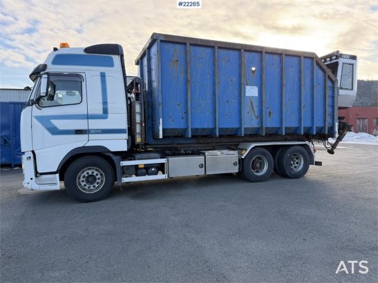 Volvo FH500 6x2 hook truck with 24t joab hook, 35m³ cont 3292 2010 2 image 14
