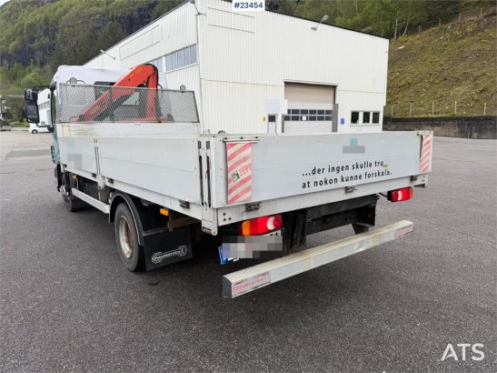 DAF 45.180 flatbed truck with low mileage and a PK4100 45.180 flatbed truck with low mileage and a PK4100 2007 2 image 29
