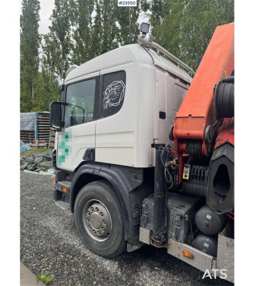 Scania P124 Tridem Hooklift & Crane Truck – Hooklift Cont P124 Tridem Hooklift & Crane Truck – Hooklift Cont 2004 2 Crane ...
