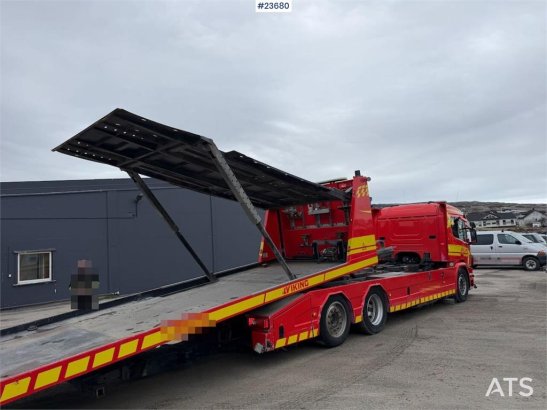 Scania P320 6x2 tow truck w/ Falkum body, double deck, gl 3213 2017 2 image 14