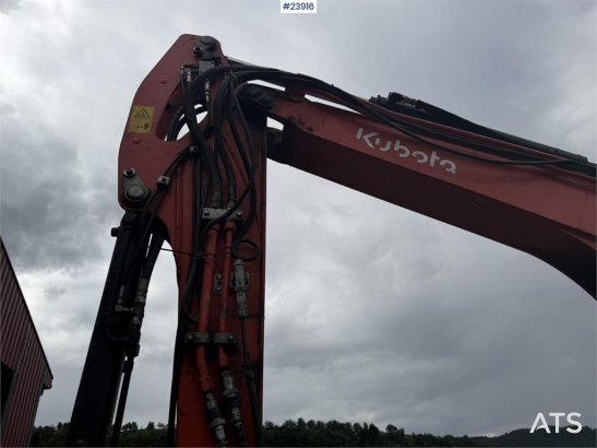Kubota KX057-4 excavator for sale with a tooth bucket, a 2524 2018 2 Crawler Excavators image 14