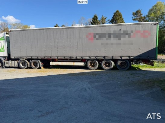Scania R480 6x2 truck with a 3-axle Krone Profi Liner Nor R480 6x2 truck with a 3-axle Krone Profi Liner Nor 2009 2 Tracto...