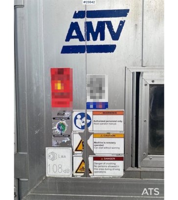 Mercedes-Benz Arocs 8x4 with a AMV 7450H concrete spraying super Mercedes-Benz Arocs 8x4 with a AMV 7450H concrete sprayin...