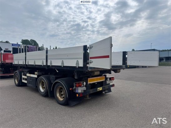 Hüffermann Drawbar Trailer with Cable Hoist and Body WATCH VI Huffermann Drawbar Trailer with Cable Hoist and Body WATCH V...