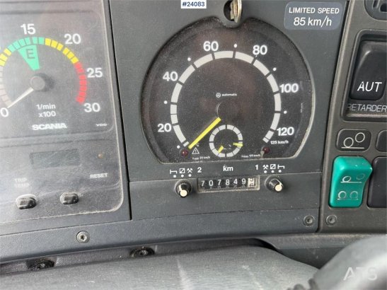 Scania R124 6x2 tanker truck. Can be purchased as a chass R124 6x2 tanker truck. Can be purchased as a chass 1997 2 image 14