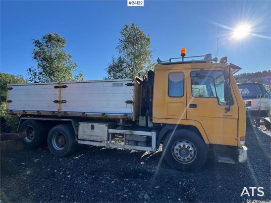 Volvo FL10 Tipper Truck – Rear-Mounted Palfinger Crane FL10 Tipper Truck – Rear-Mounted Palfinger Crane 1994 2 Crane truck...