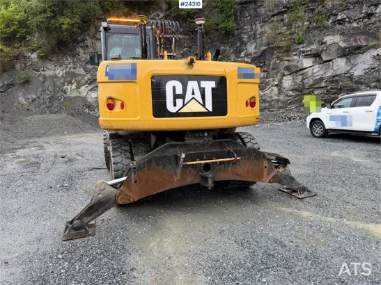 CAT M313 D wheeled excavator with Indexator tilt and S M313 D wheeled excavator with Indexator tilt and S 2013 2 Wheeled E...
