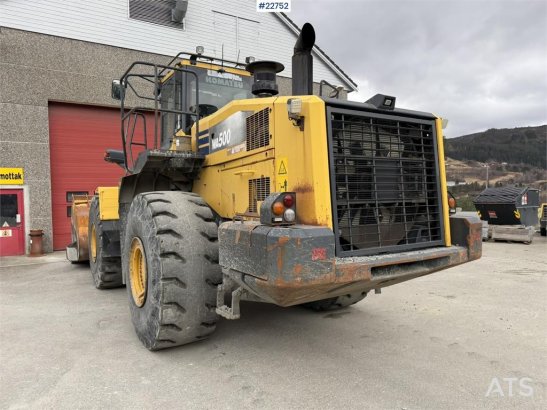 Komatsu WA500-7 wheel loader with a bucket 848 2013 2 Wheel Loaders image 59