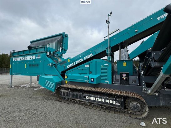 Powerscreen Chieftain 1400 Screening plant 10269 2022 2 image 14