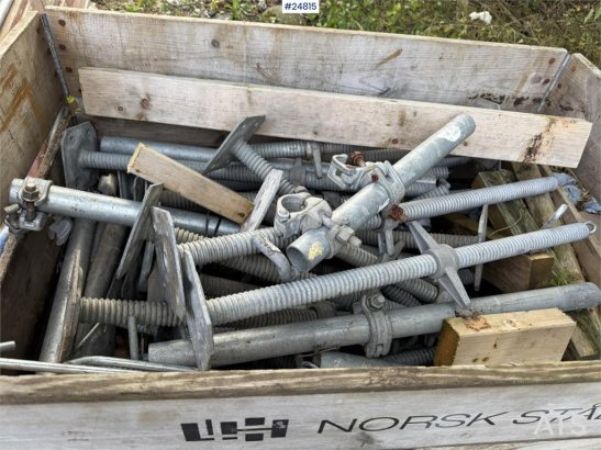Plettac Assco Scaffolding with 88 frames, bracing, Plettac Assco Scaffolding with 88 frames, bracing, 2 image 29
