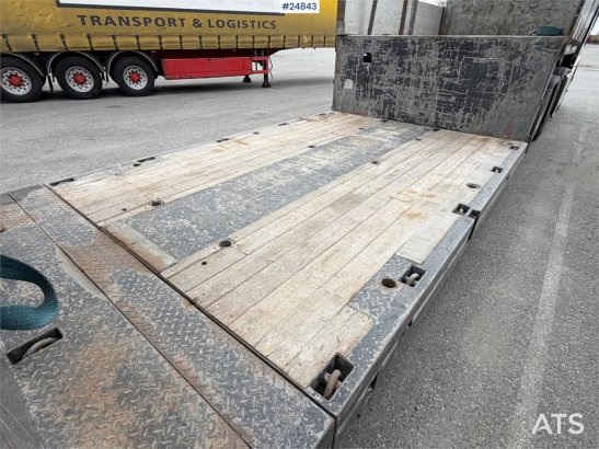 Broshuis 3 axle Low-loader semi-trailer with 2 extensions – Broshuis 3 axle Low-loader semi-trailer with 2 extensions – 20...