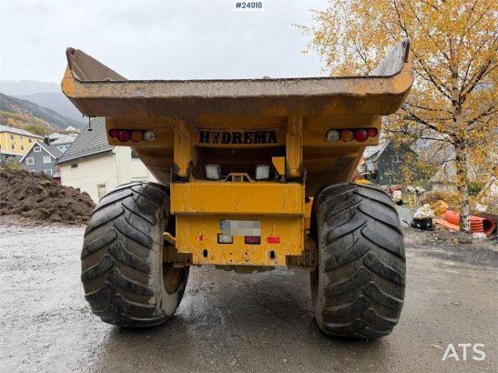 Hydrema 912E Dumper truck with white registration plates Hydrema 912E Dumper truck with white registration plates 2015 2 D...