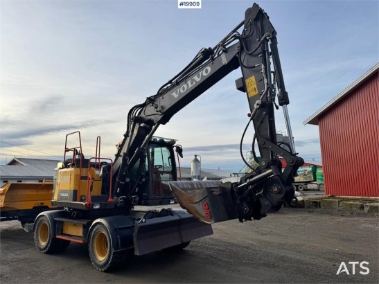 Volvo EWR130 Wheel Excavator w/ Rototilt and 2 buckets. EWR130 Wheel Excavator w/ Rototilt and 2 buckets. 2024 2 Crawler E...