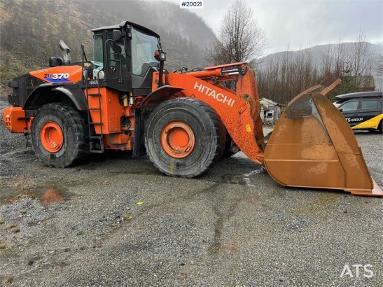 Hitachi zw370-6 Wheel loader w/ scale, printer and bucket 10071 2019 2 Wheel Loaders image 9