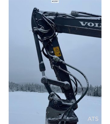 Volvo EW160D wheeled excavator with elevating cab and so EW160D wheeled excavator with elevating cab and so 2014 2 Wheeled...