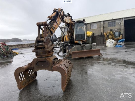 Liebherr A316 Litronic with sorting claw 6665 2009 2 Wheeled Excavators image 13