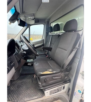 Mercedes-Benz Sprinter 5198 4x2 box truck with tail lift and sid Sprinter 5198 4x2 box truck with tail lift and sid 2016 2...