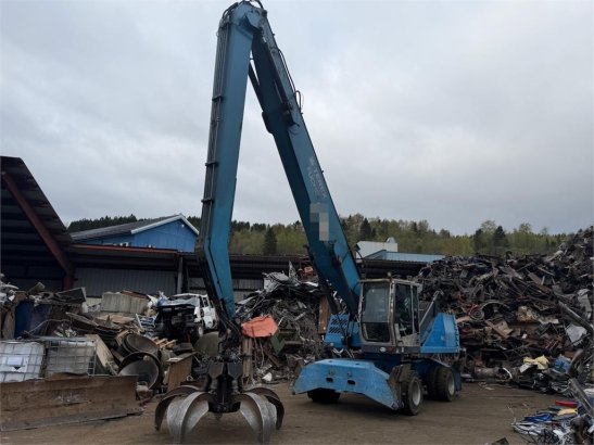Fuchs MHL 350 wheeled excavator with elevating cab and g Fuchs MHL 350 wheeled excavator with elevating cab and g 2011 2 W...