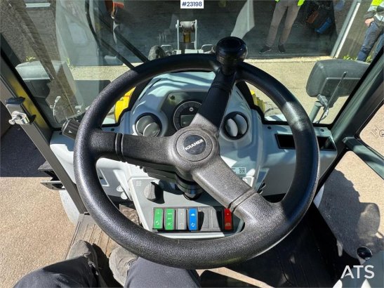 Kramer 5055E Wheel Loader with plow, pallet forks and 2 b Kramer 5055E Wheel Loader with plow, pallet forks and 2 b 2022 2...