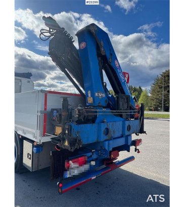 Scania R660 6x4 flatbed truck with rear-mounted 23 tonne- R660 6x4 flatbed truck with rear-mounted 23 tonne- 2025 2 Crane ...