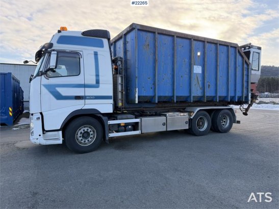 Volvo FH500 6x2 hook truck with 24t joab hook, 35m³ cont 3292 2010 2 image 15