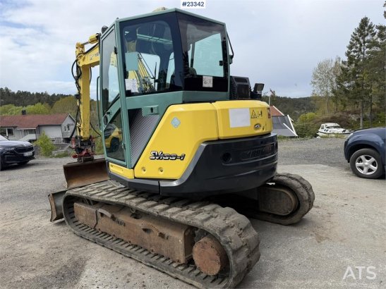 Yanmar SV100-1 equipped with a digging bucket, toothed bu 923 2012 2 Crawler Excavators image 15