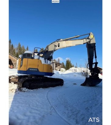 Volvo ECR235EL Tracked excavator w/ Cleaning bucket, til ECR235EL Tracked excavator w/ Cleaning bucket, til 2016 2 Crawler...