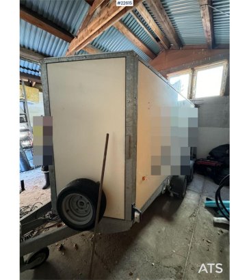 Ifor Williams cabinet trailer w/ Nilfisk High-pressure washer IFOR WILLIAMS cabinet trailer w/ Nilfisk High-pressure washe...
