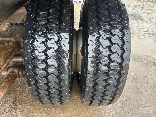 Goldhofer 24/80 machine trailer w/ two sets of tires Goldhofer 24/80 machine trailer w/ two sets of tires 1998 2 Lowloader...