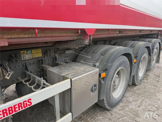 Volvo FH 540 8x4 tipper w/ Kilafors 2 axle trailer. Low 590 2015 2 Tipper trucks image 15
