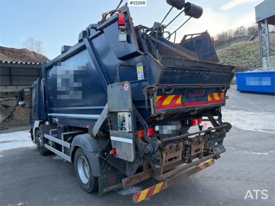 Mercedes-Benz Atego 1224, 2 compartment waste collection vehicle Mercedes-Benz Atego 1224, 2 compartment waste collection ...