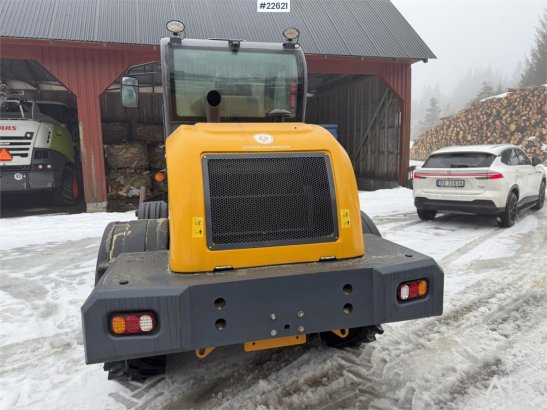 Günter Grossmann Ladowarka GG2500T telehandler with a bucket and l Günter Grossmann Ladowarka GG2500T telehandler with a b...