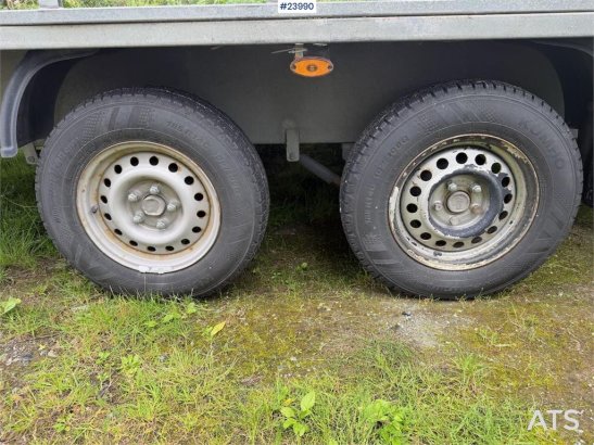 NIEWIADOW ATLAS trailer w/ drive bridges, stakes and coil st NIEWIADOW trailer w/ drive bridges, stakes and coil st 2017 2...