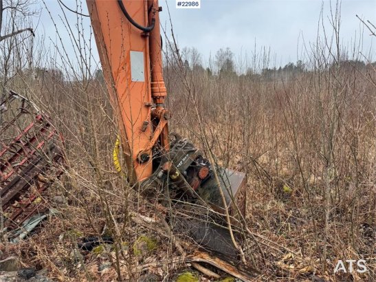 Fiat-Hitachi 150W.3 wheeled excavator with rototilt and grading Fiat-Hitachi 150W.3 wheeled excavator with rototilt and gr...