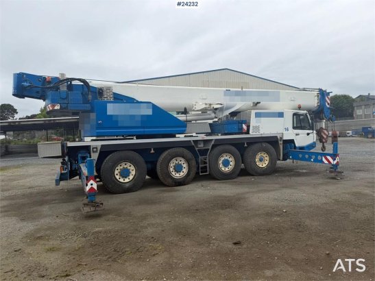 Tadano Faun FA 031 8x6 mobile crane 65 ton with jib and 12 ton Faun FA 031 8x6 mobile crane 65 ton with jib and 12 ton 200...