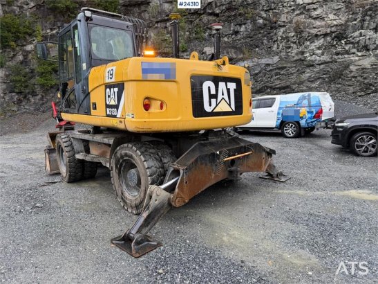 CAT M313 D wheeled excavator with Indexator tilt and S M313 D wheeled excavator with Indexator tilt and S 2013 2 Wheeled E...