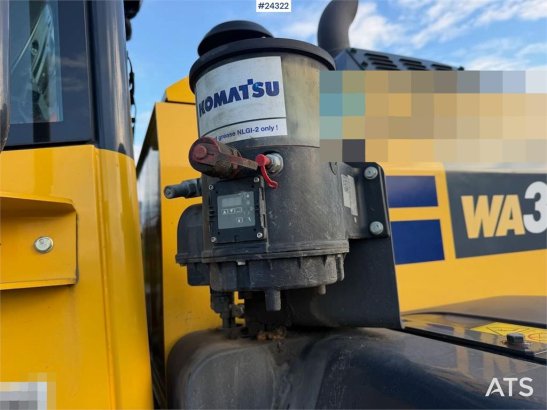 Komatsu WA320-8E0 wheel loader w/ lever steering and a buc 848 2020 2 Wheel Loaders image 15