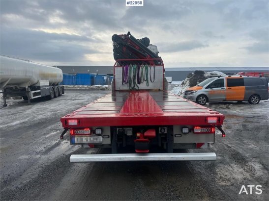 Volvo FH crane truck 8x2 w/ 95 t/m crane, jib and winch, 590 2024 2 Crane trucks image 30