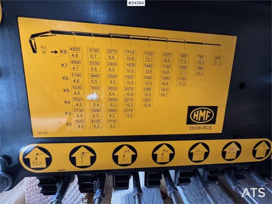 HMF 2820K Crane HMF 2820K Crane 2026 2 image 30