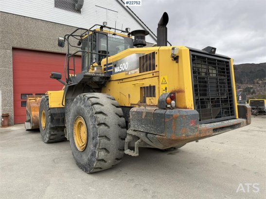 Komatsu WA500-7 wheel loader with a bucket 848 2013 2 Wheel Loaders image 60