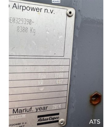 Atlas Copco XRYS 577 Compressor – only 2,300 hours! XRYS 577 Compressor – only 2,300 hours! 2014 2 Compressors image 15