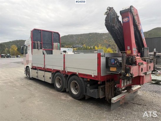 Scania R650 6x4 Crane truck – 23 tm HMF crane R650 6x4 Crane truck – 23 tm HMF crane 2018 2 Crane trucks image 15