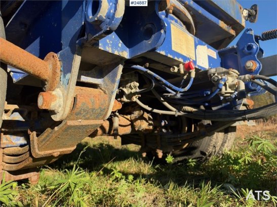 Damm machinery trailer with hydraulic ramps – Delivered Damm machinery trailer with hydraulic ramps – Delivered 2007 2 Low...