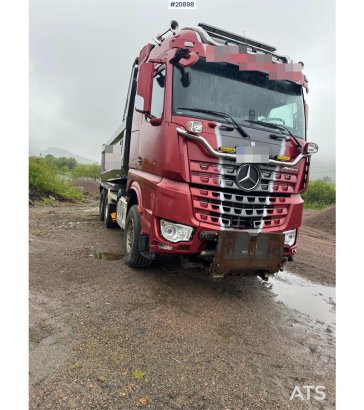 Mercedes-Benz Arocs 2858 6x4 komplett brøyterigget m/underliggen Arocs 2858 6x4 komplett brøyterigget m/underliggen 2015 2...